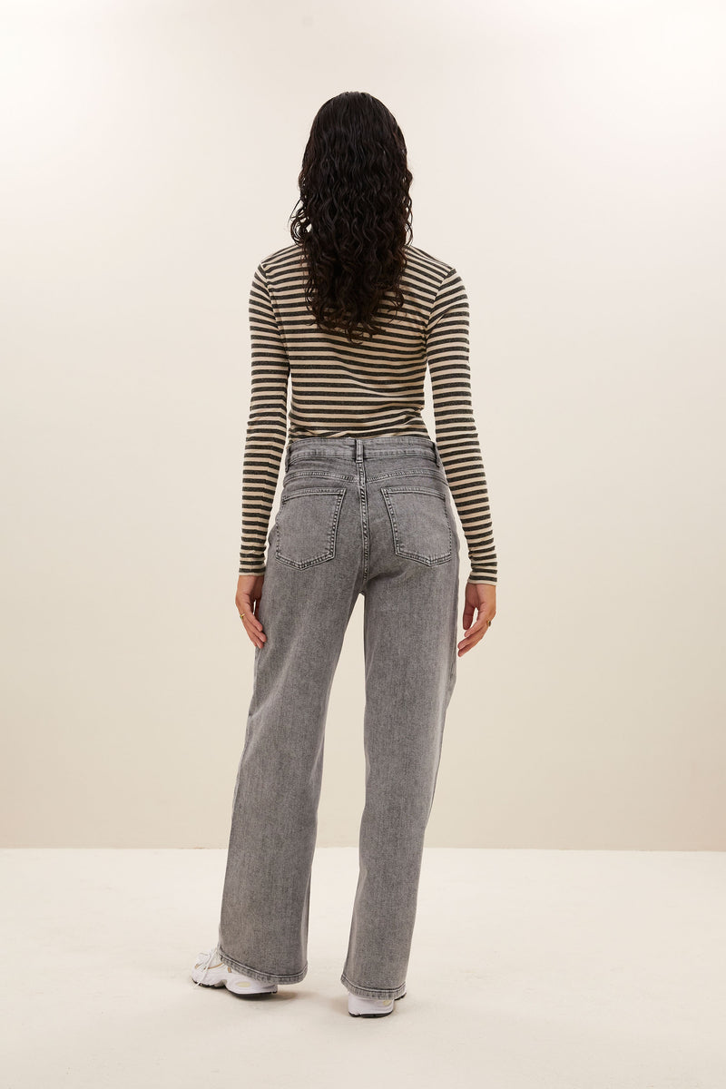 basic ls stripe top