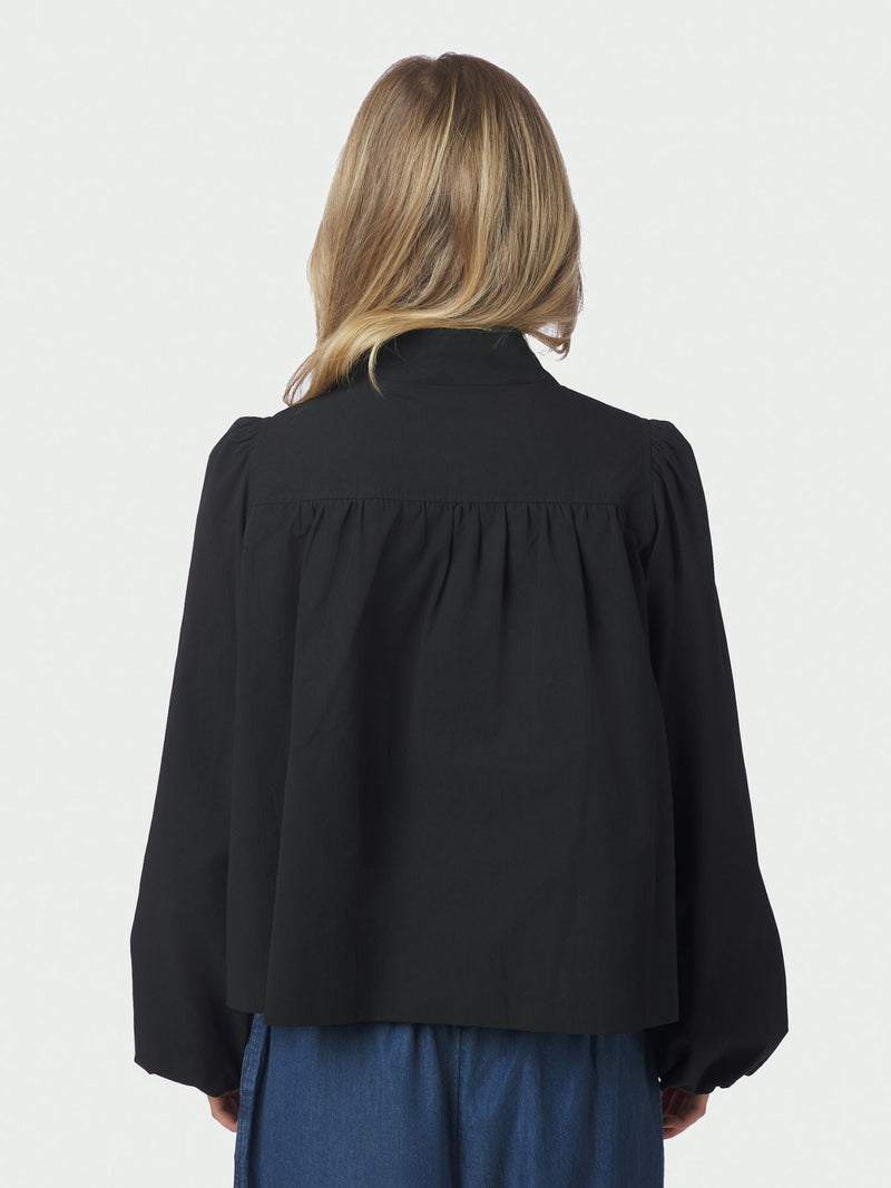 Tirsa Twill Jacket - Zwart