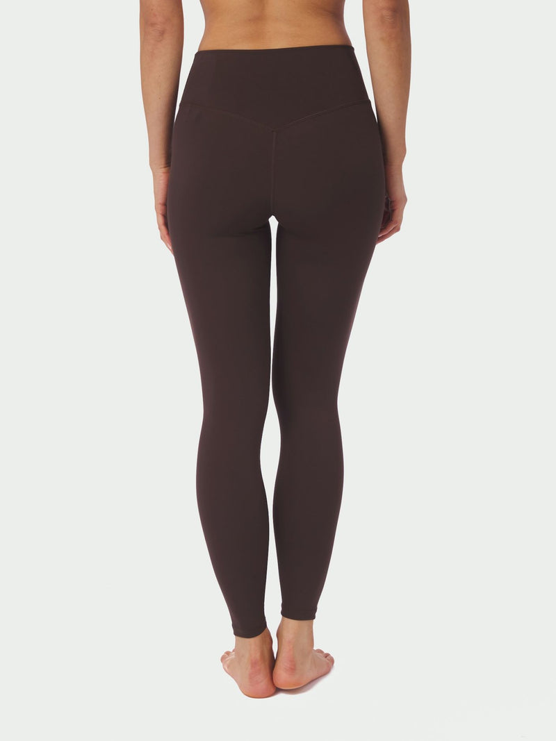 Sabina Wrap Leggings - Burgundy