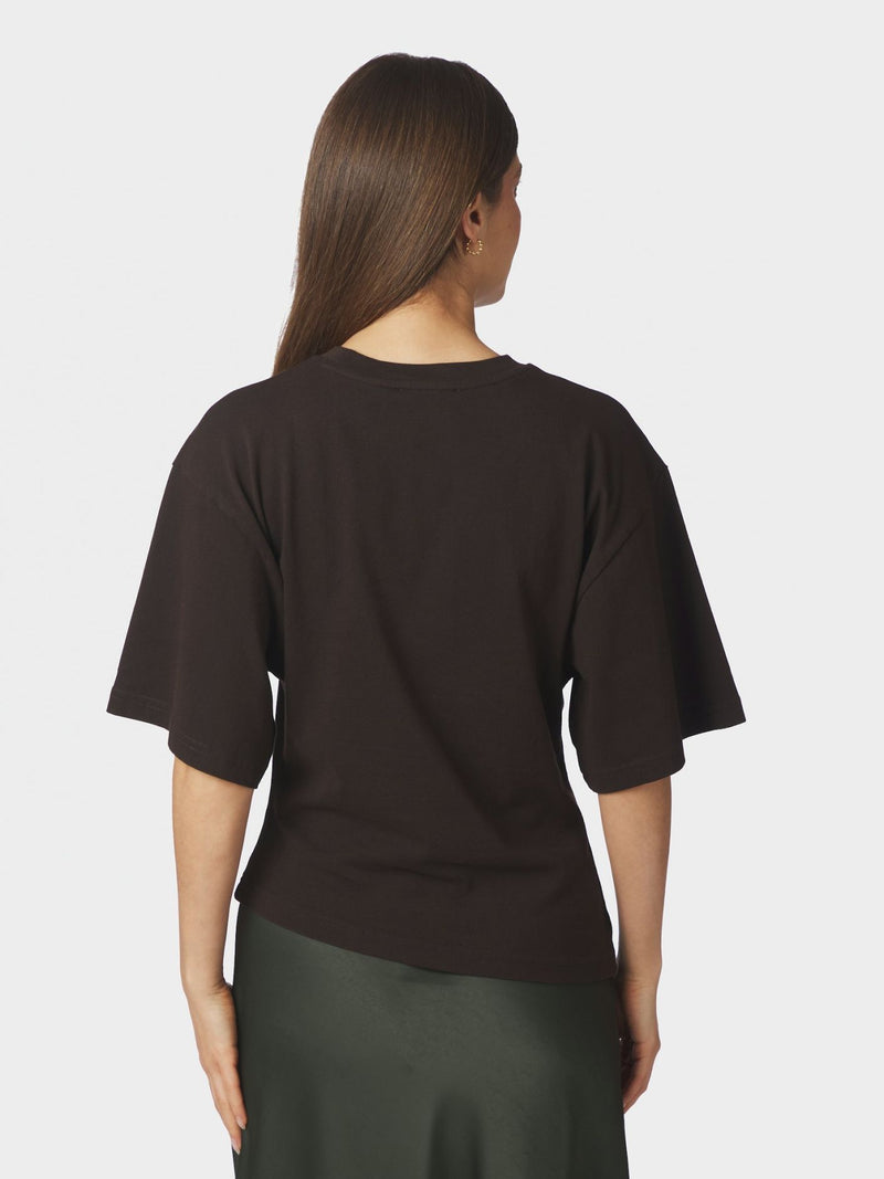 Alira Boxy Tee - Bruin