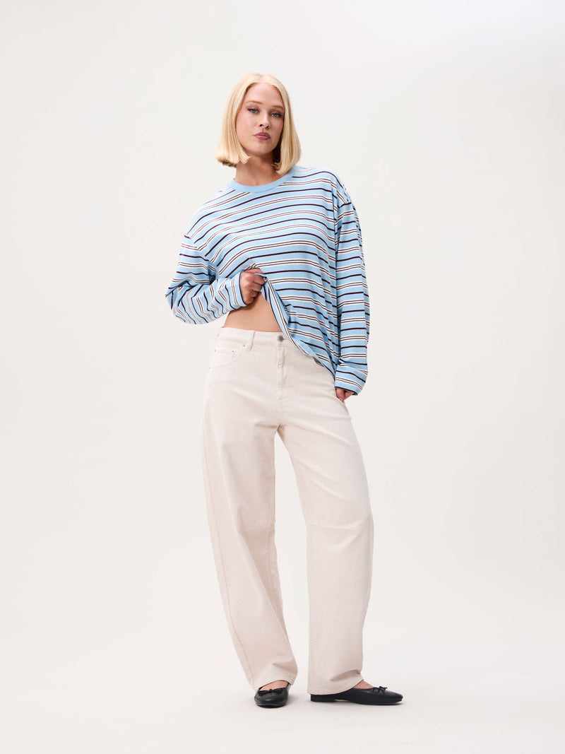 Bold barrel fit corduroy trousers