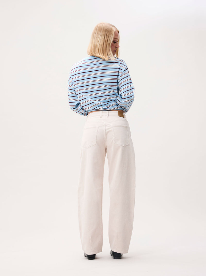 Bold barrel fit corduroy trousers