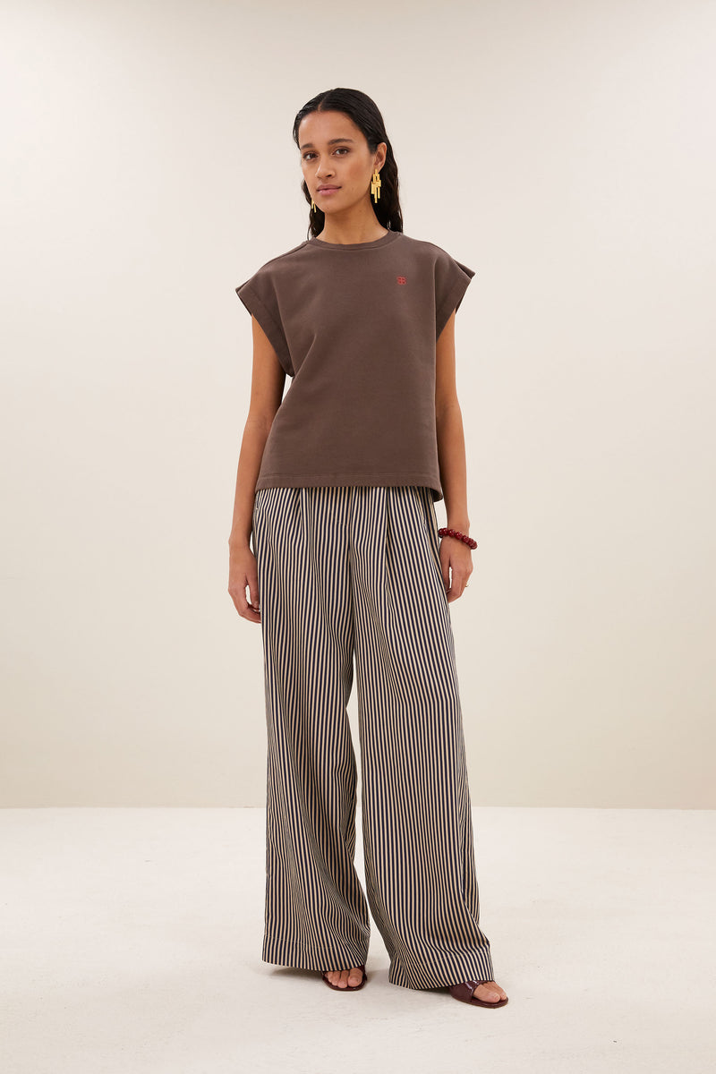 mason pleats top