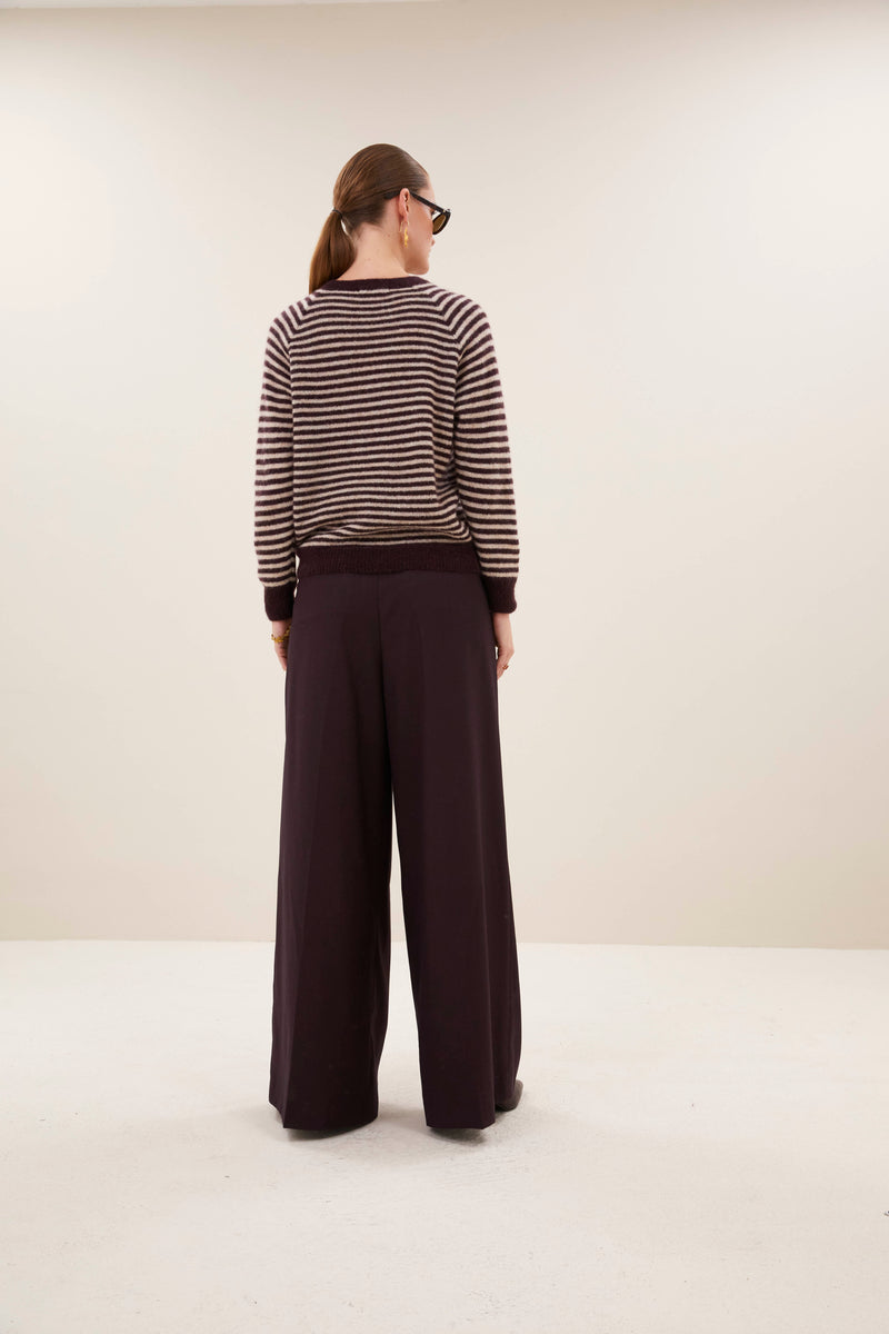 sally stripe pullover