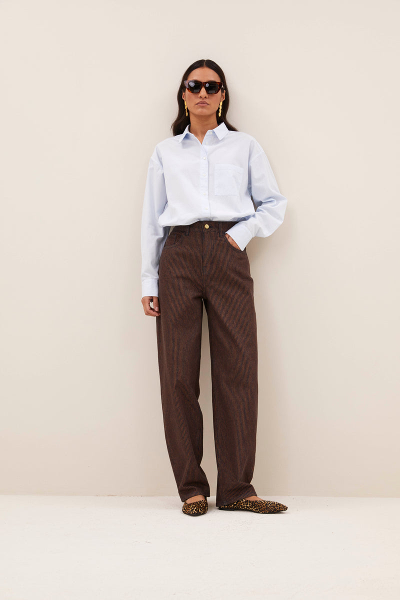 lew stripe jeans