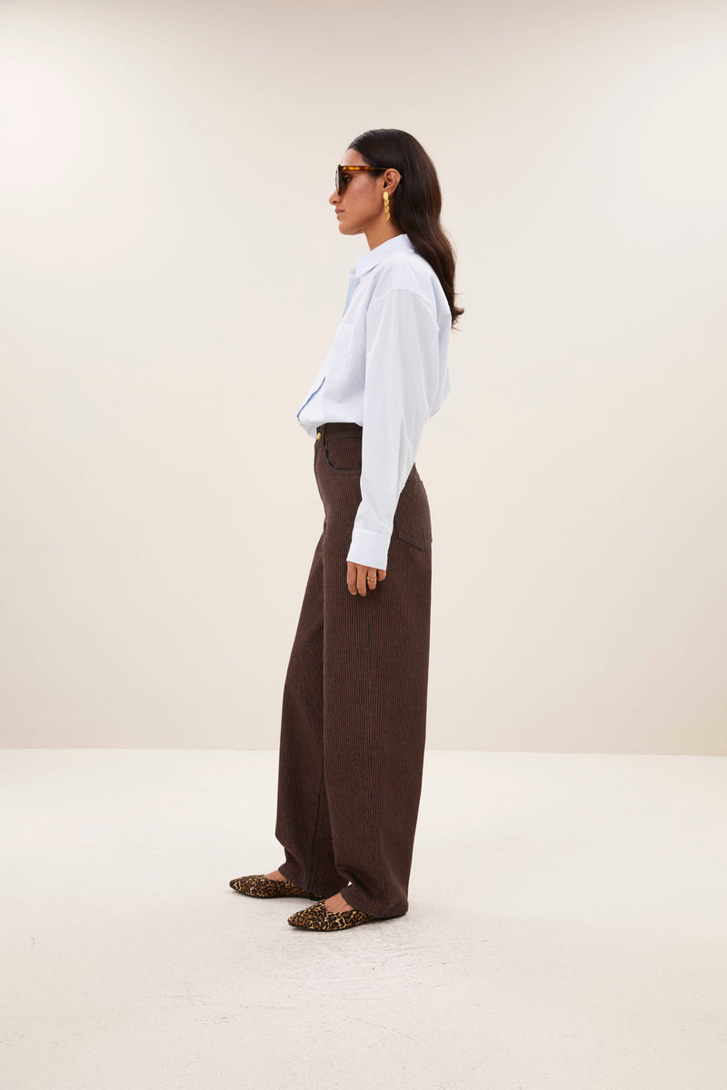 lew stripe jeans
