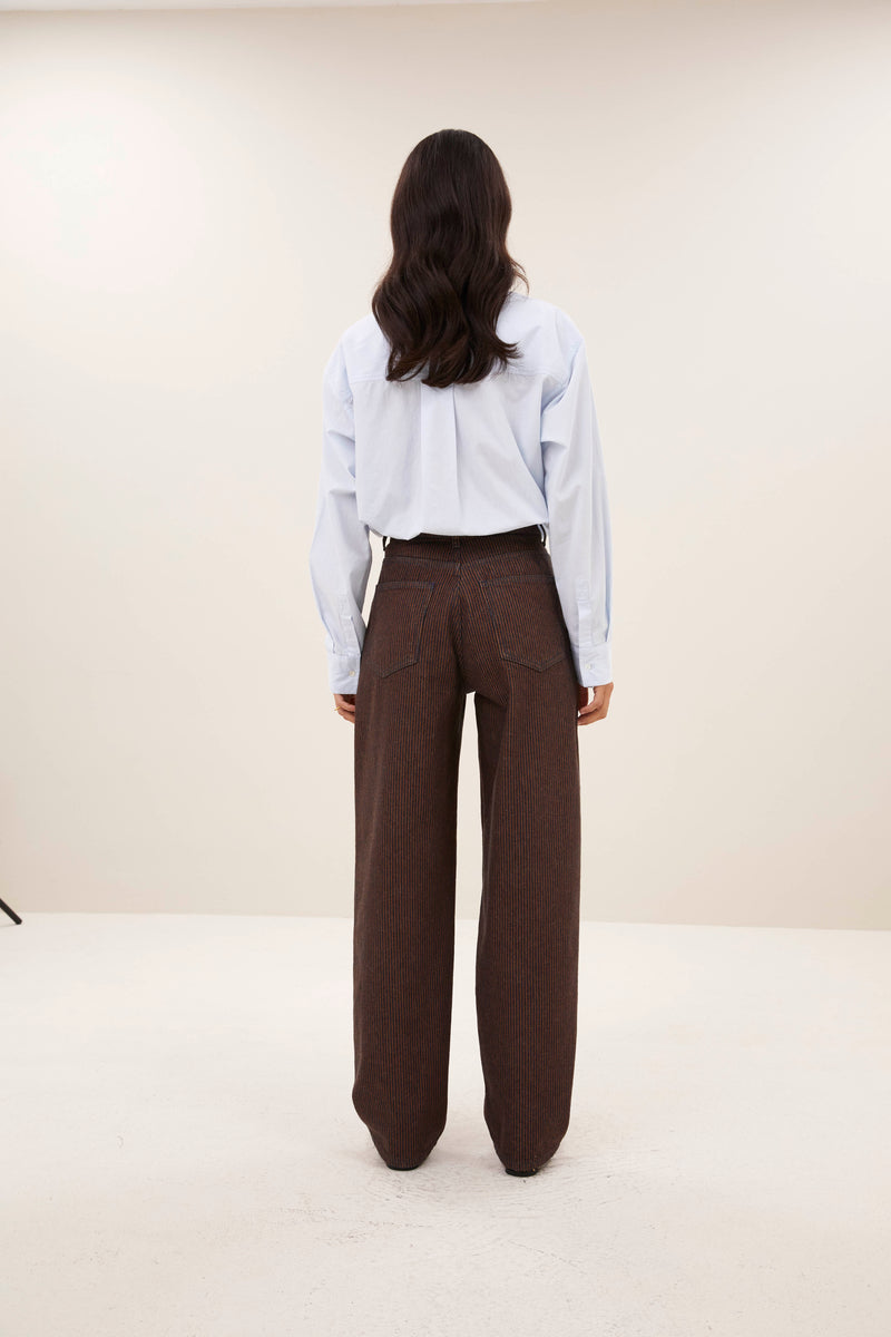 lew stripe jeans