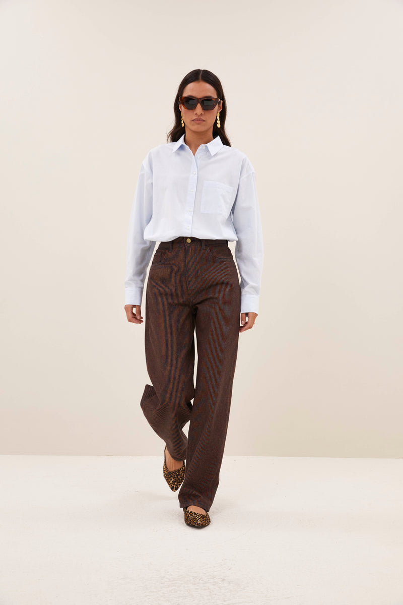 lew stripe jeans