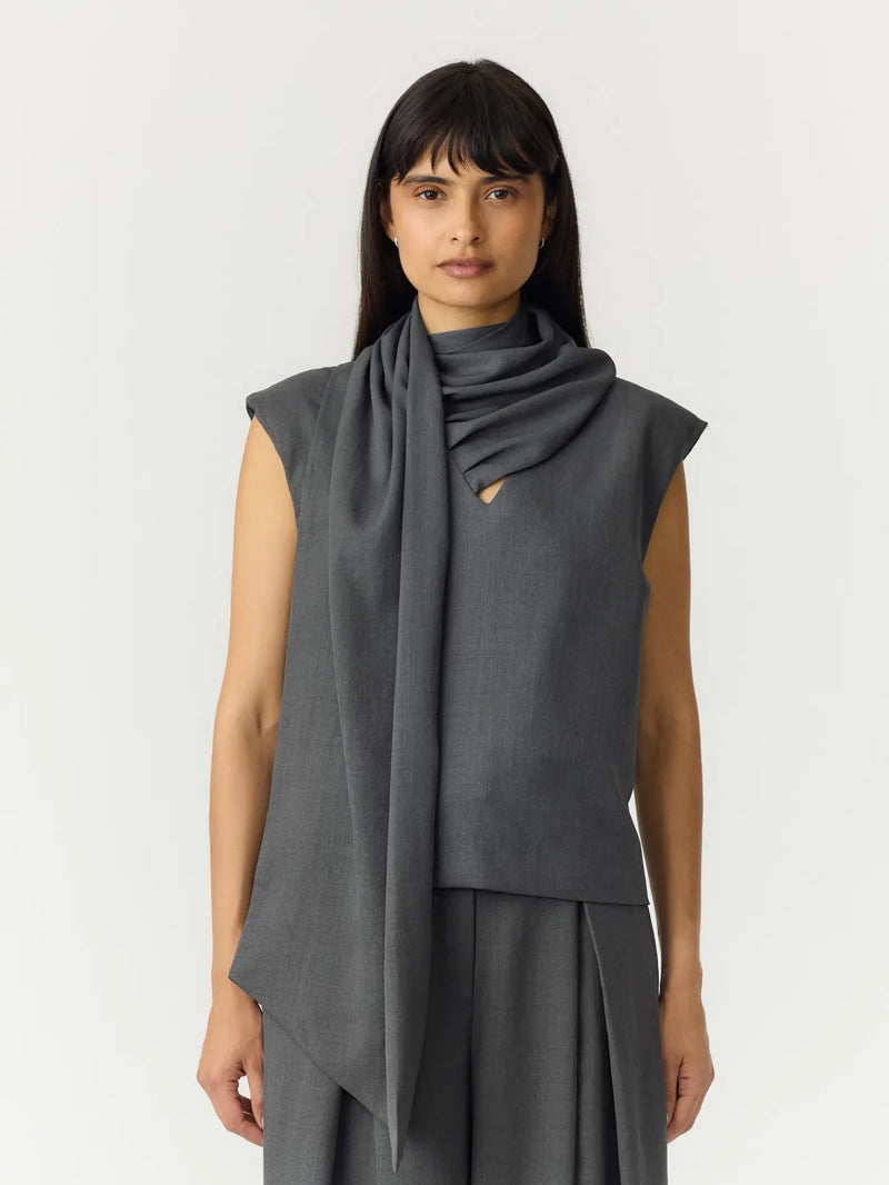 YASELURA SL SCARF TOP