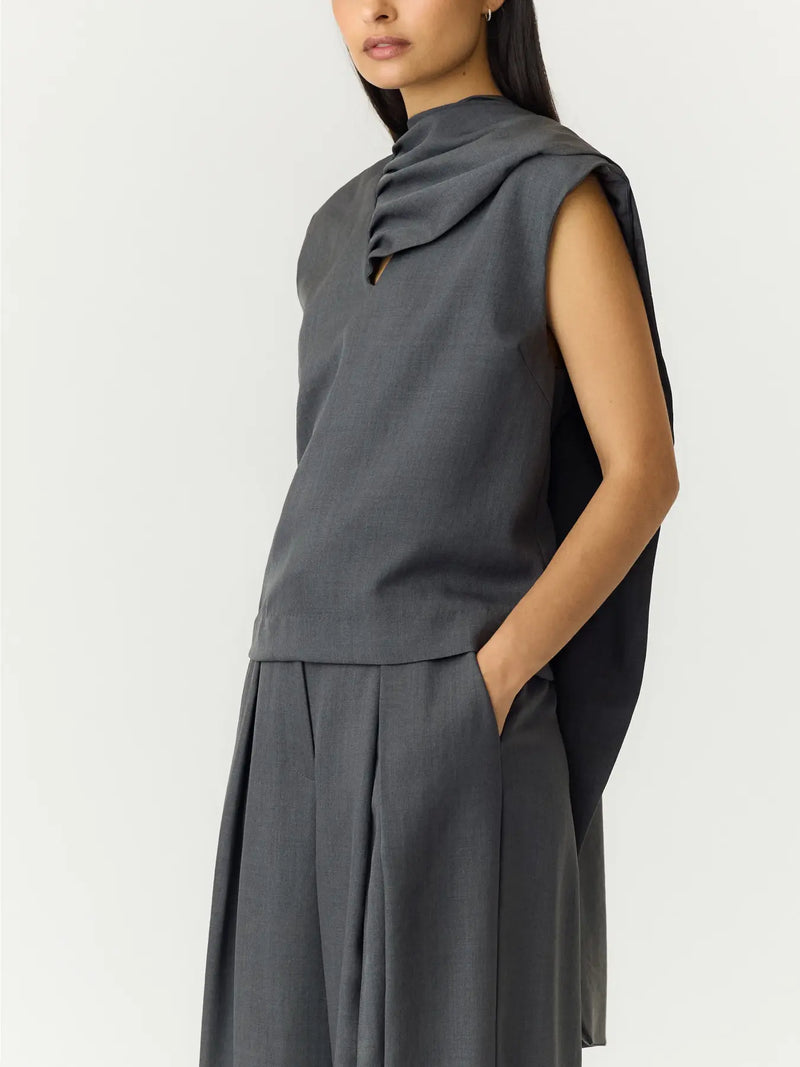 YASELURA SL SCARF TOP