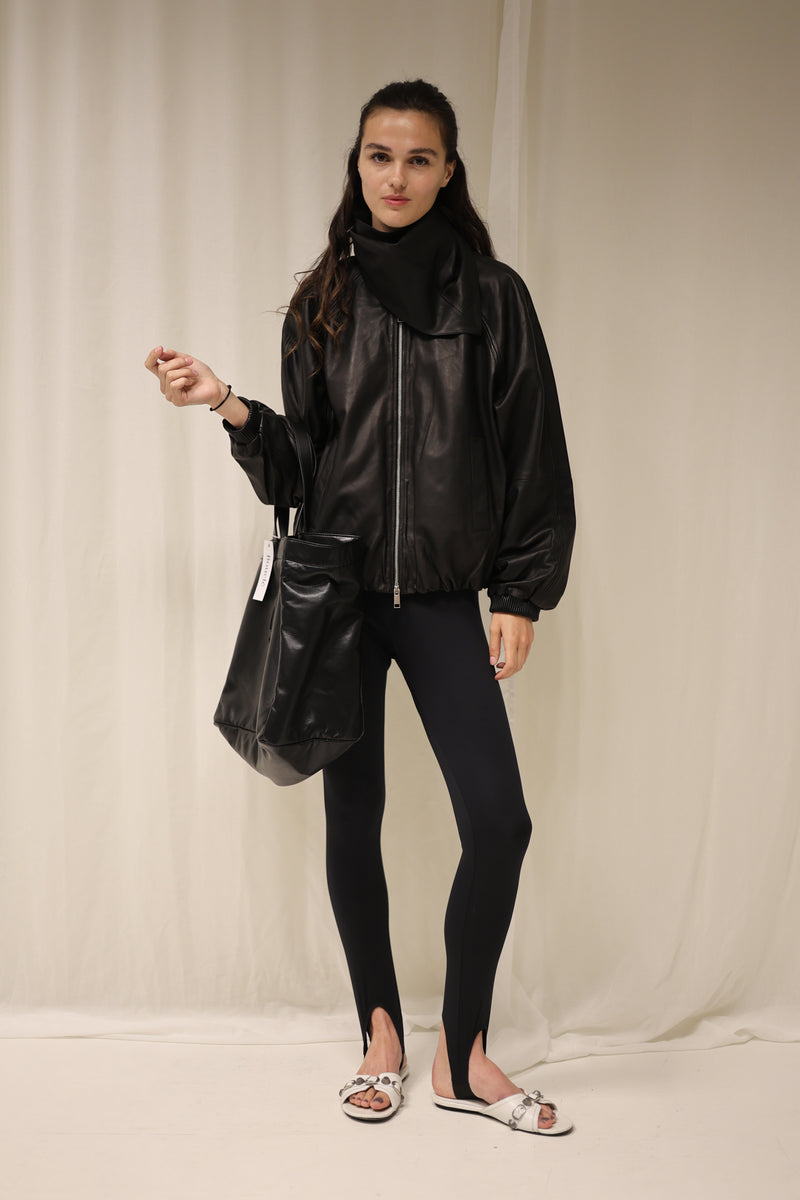 LEGGING BOUCLE NEW - Zwart