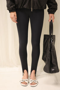 LEGGING BOUCLE NEW - Zwart