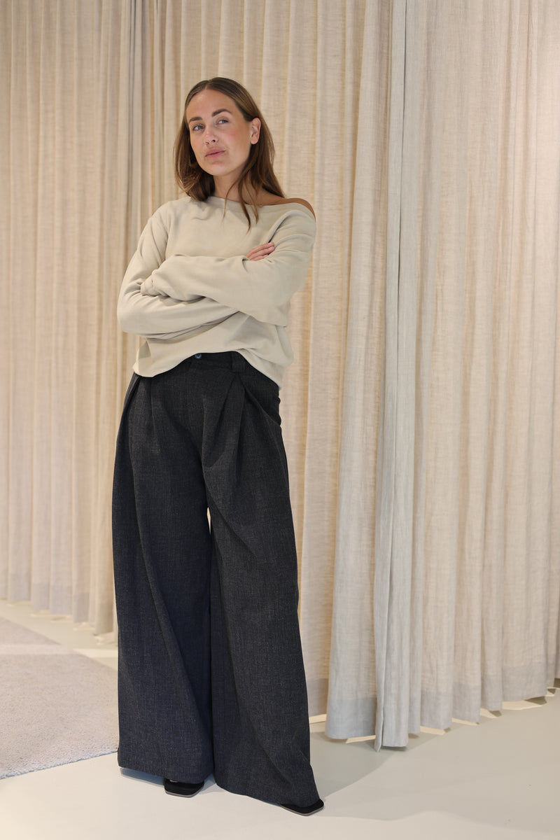 PANTALONE GRIGIO SCURO