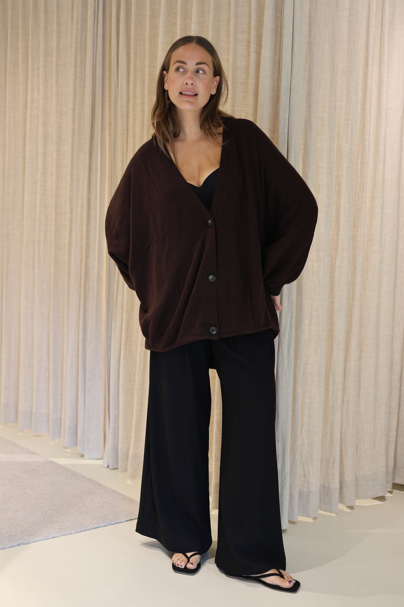 D_CARDIGAN ARRAN CARDIGANS - Bruin