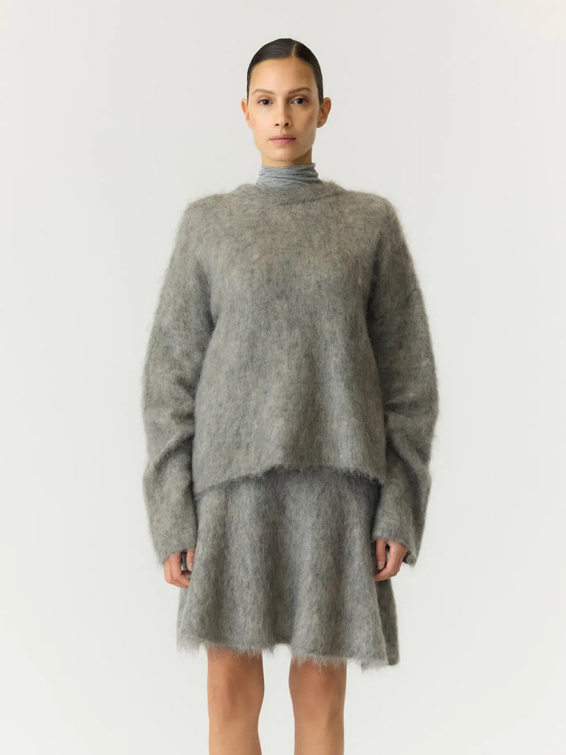 YASTILDE LS MOHAIR BLEND PULLOVER