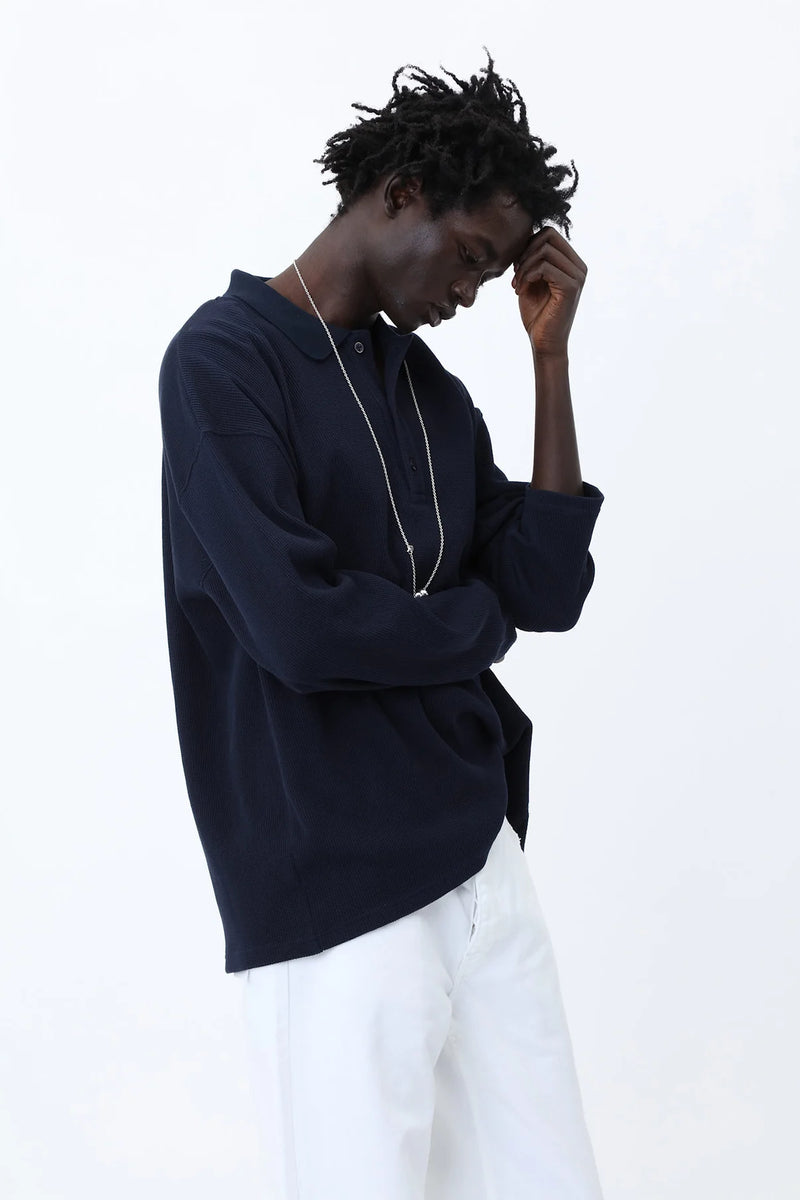 THEO POLO - Navy Blue