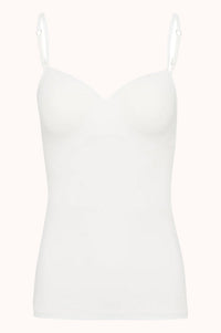 HANRO TOP - ALLURE PADDED BRA - WIT