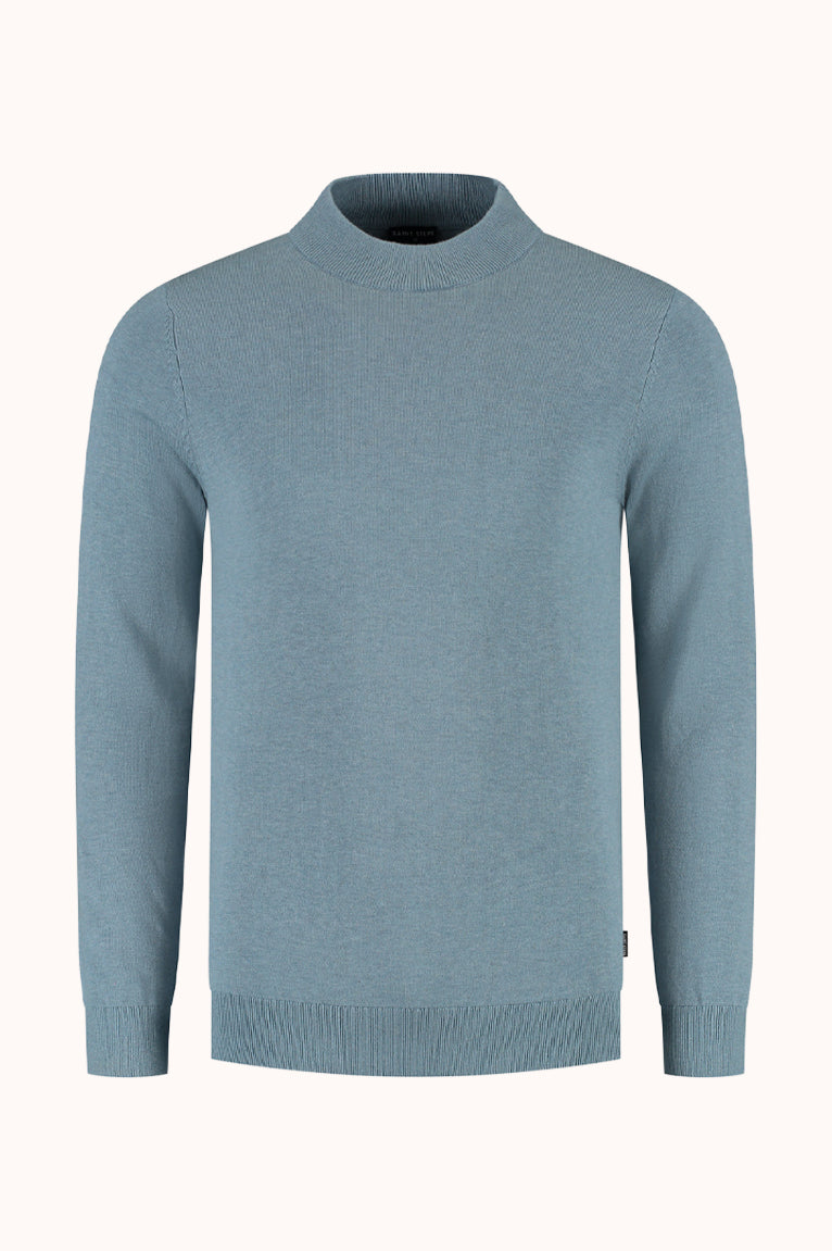 Ben S - asphalt blue melange