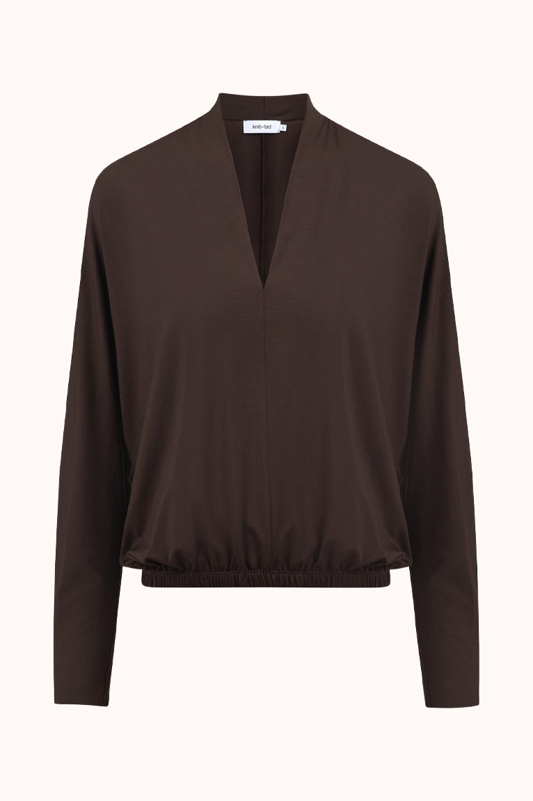 Bobbie Top - Bruin