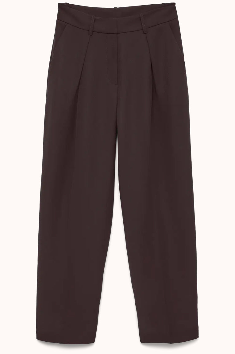 AWDREW HW WIDE PLEAT PANT
