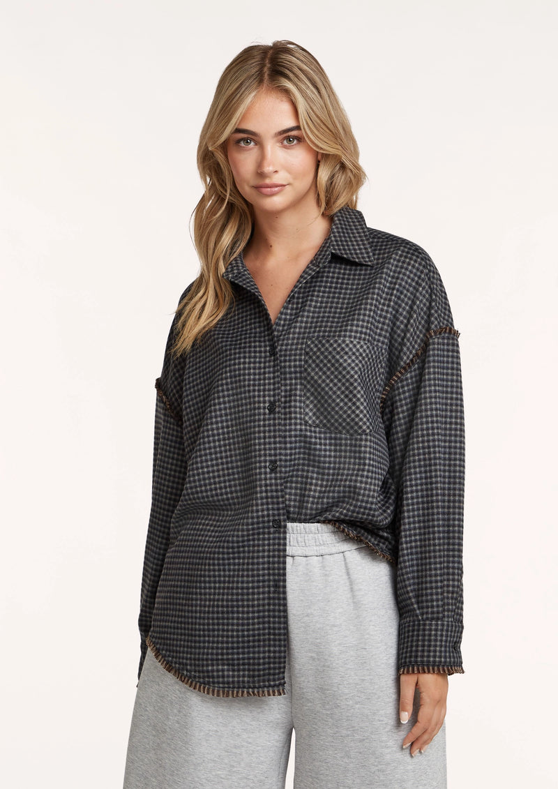 Carly Blouse Espresso