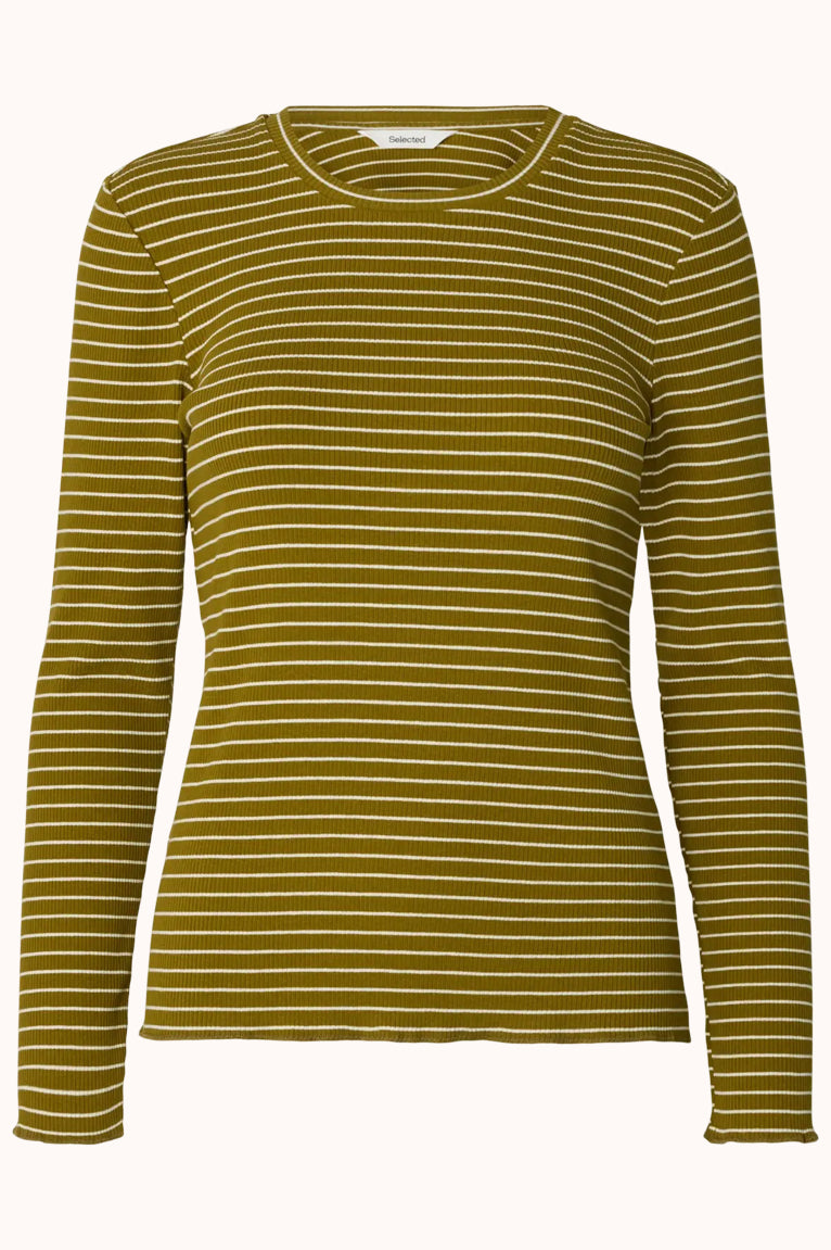 SLWANNA LS CREW NECK TEE
