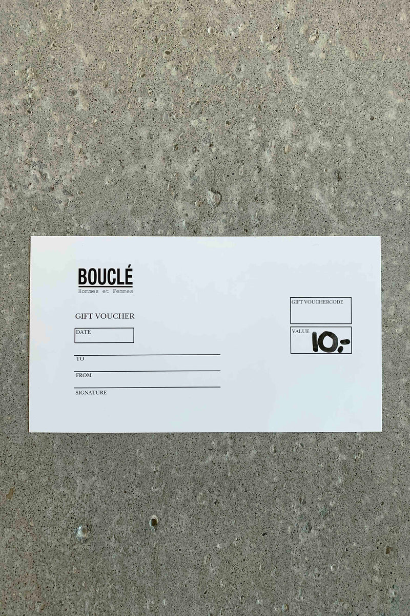 Bouclé Hommes et Femmes Cadeaubon