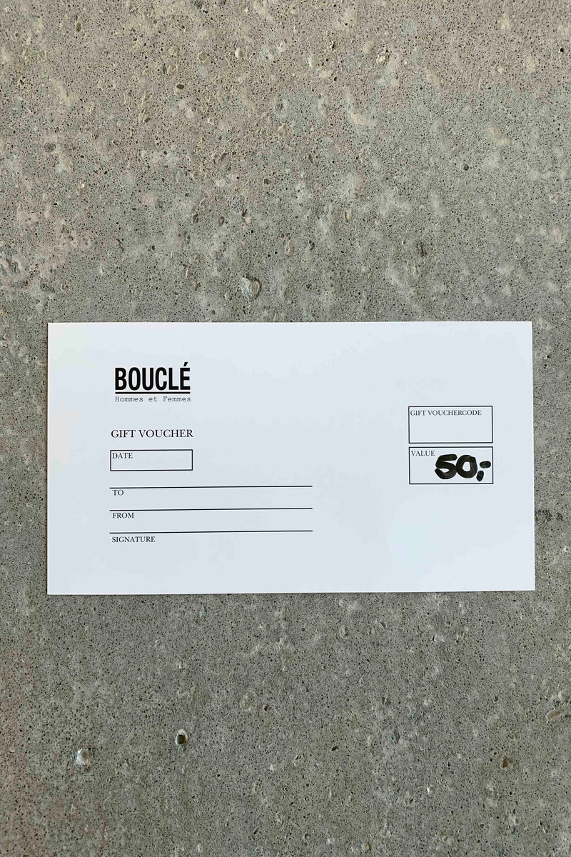 Bouclé Hommes et Femmes Cadeaubon