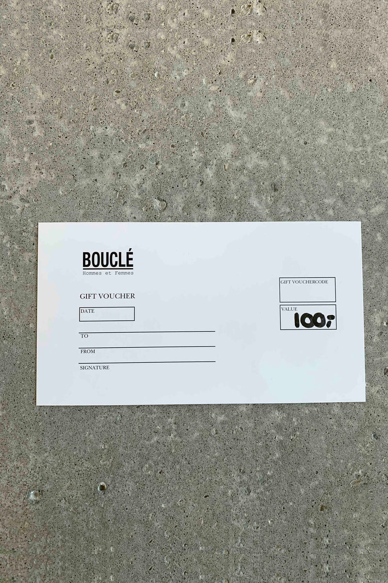Bouclé Hommes et Femmes Cadeaubon