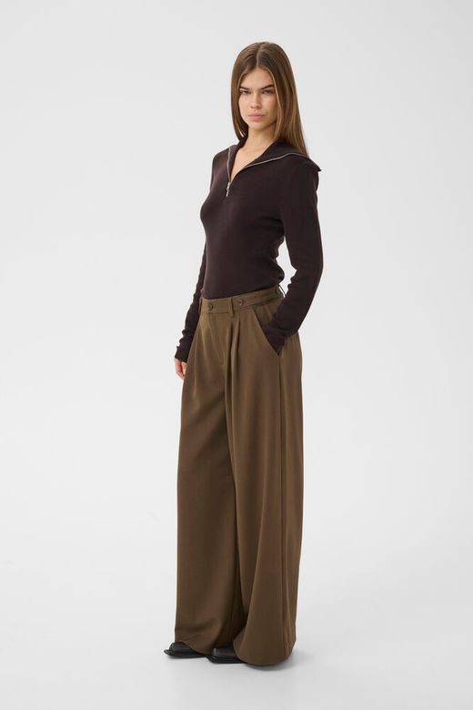GZrosalie pullover - Bruin