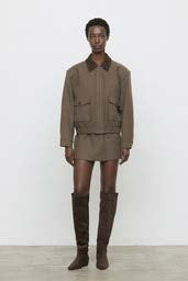 JACKET MARRONE