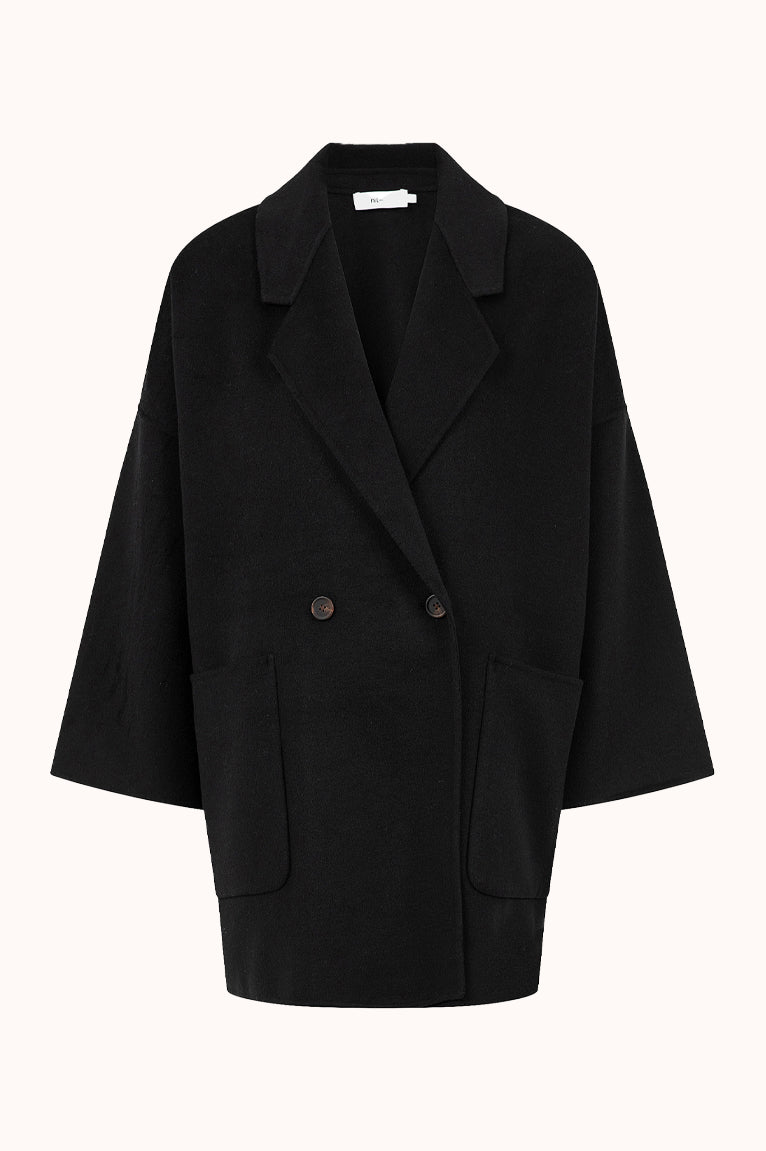 Cape Coat - Zwart