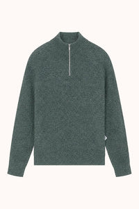LAMAR KNITTED HLAF ZIP - URBAN CHIC