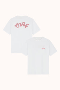 LASSO SIGNATURE TEE - Wit