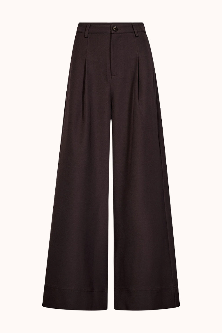 LunaCC Pleat Pant - Bruin