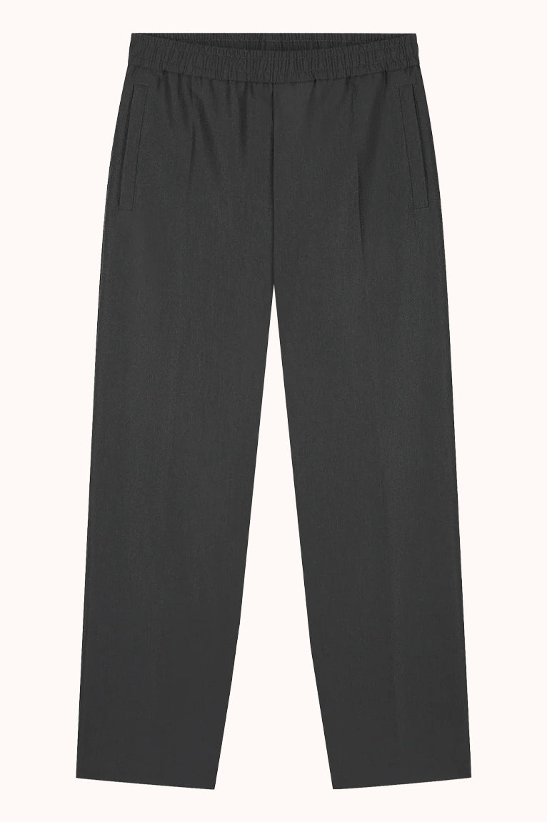 Slim Elasticated Pant Charcoal