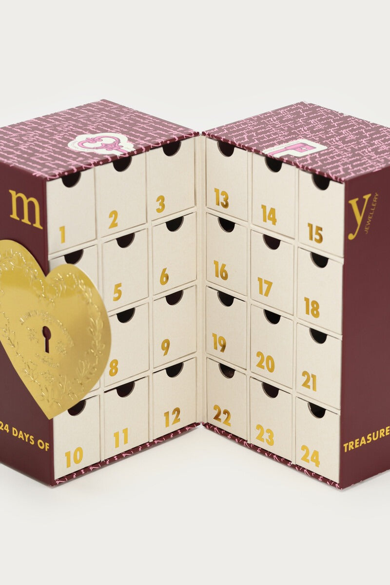 Adventskalender Deluxe 24 Days of Treasures ZILVER