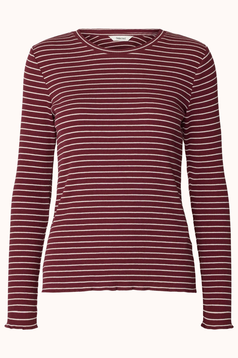 SLWANNA LS CREW NECK TEE