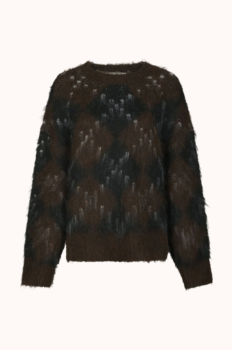 Roeme Knit blouse - Bruin